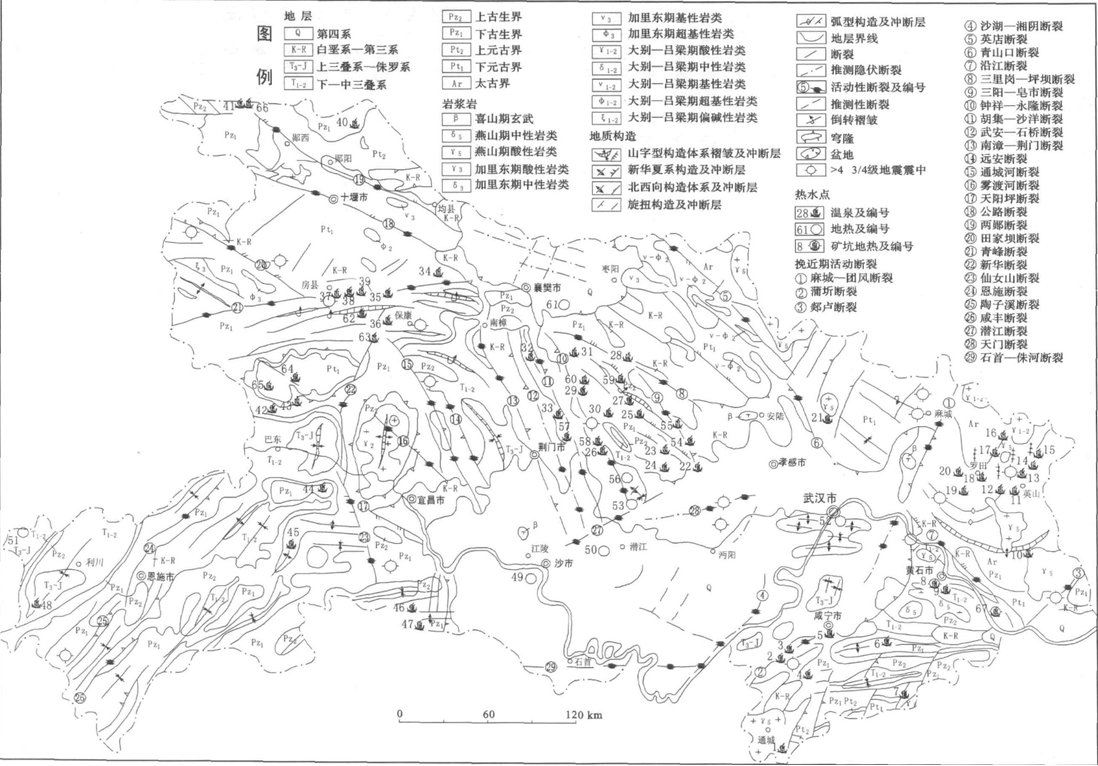 湖北省地熱資源分布規律-地熱開發利用-地大熱能